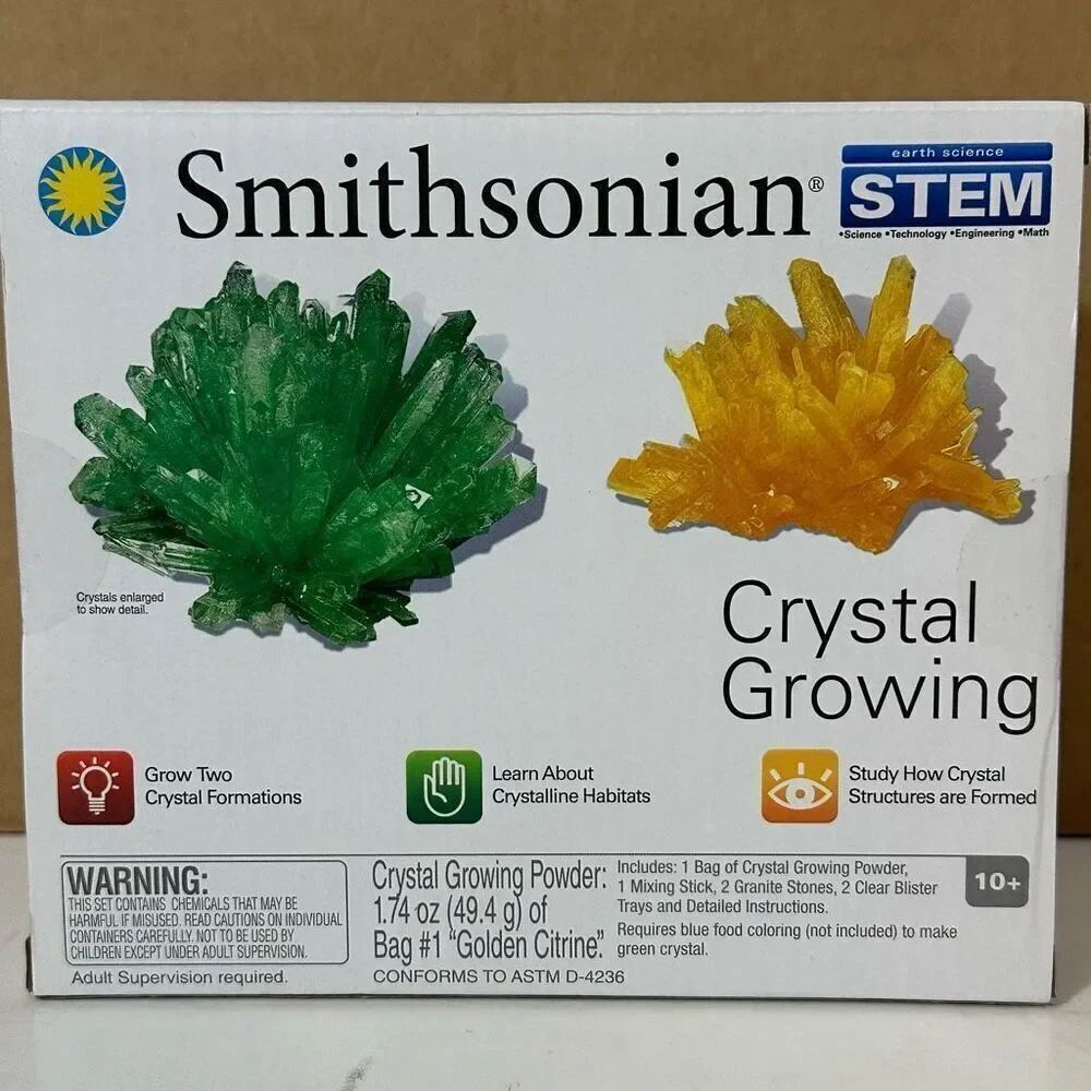 Smithsonian Crystal Growing STEM Kit - Picture 2 of 13